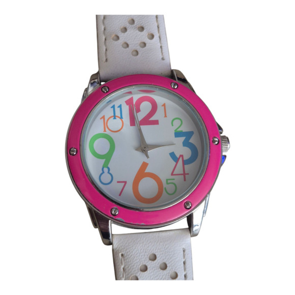 BWC‎ Womens Watch Whimsical Funky Dial Singapore Movement Large Dial Unique